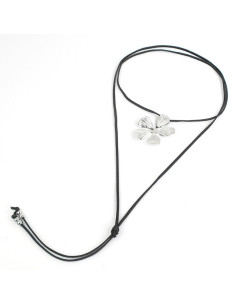 Collar de Gamuza Texture Flower