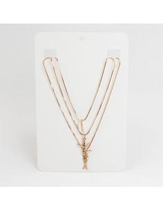 Collar de Cadenas Buzios Gold