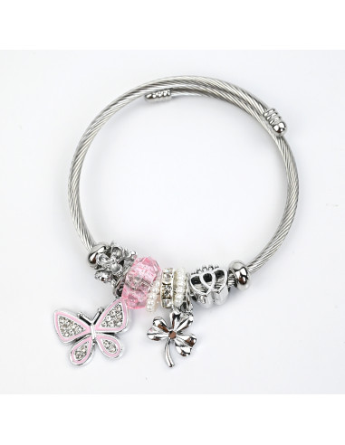 Pulsera Charms Luck Butterfly