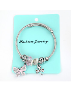 Pulsera Charms Luck Butterfly