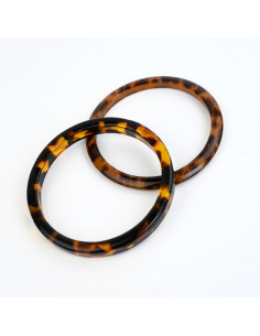 Set Pulseras Rigidas Leopard