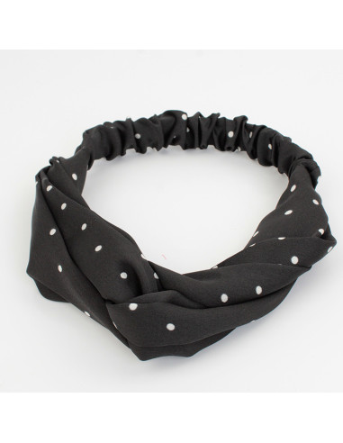 Turbante Dots Mini Black | Venta mayorista – Infinita