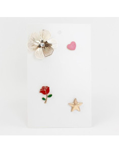 Pin Flor Soleil Gold