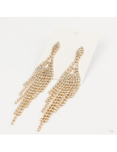 Aro de Strass Glam Sparkle Gold