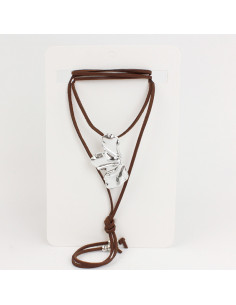 Collar de Gamuza Wavy Half