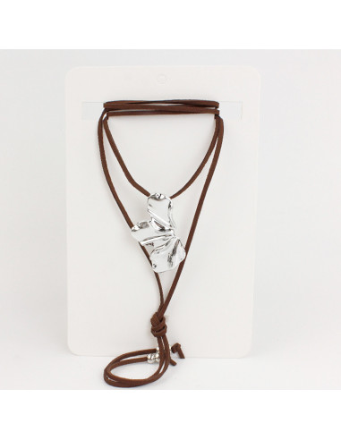 Collar de Gamuza Wavy Half