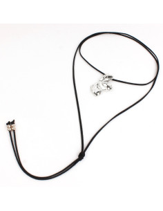 Collar de Gamuza Wavy Half