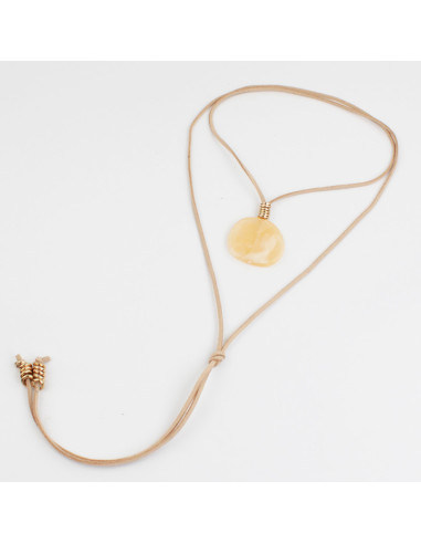 Collar de Gamuza Acrylic Plate