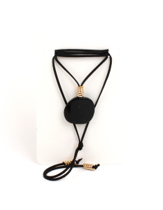 Collar de Gamuza Acrylic Plate