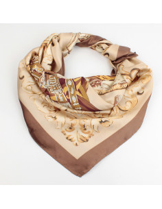 Pañuelo XXL Brown Palet Horses