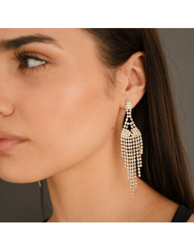 Aro de Strass Glam Sparkle Gold