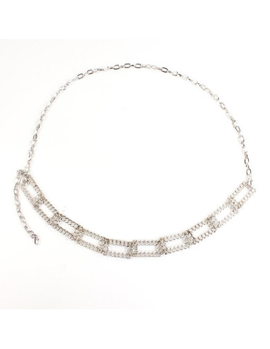 Cinturón de Cadena Square Chain