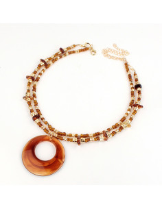 Collar Flexible Acrylic Circle