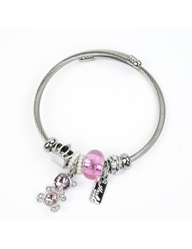 Pulsera Charms Teddy