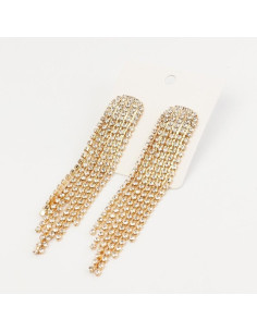 Aro de Strass Shiny Chic Gold