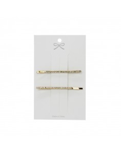 Hebilla Set x2 Grace Gold