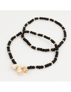 Set Tobilleras Three Shells