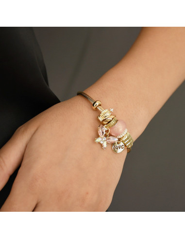 Pulsera Charms Butterfly Queen
