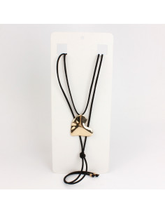 Collar Corbatero Gold Heart