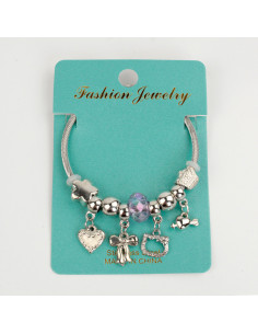Pulsera Charms Bow