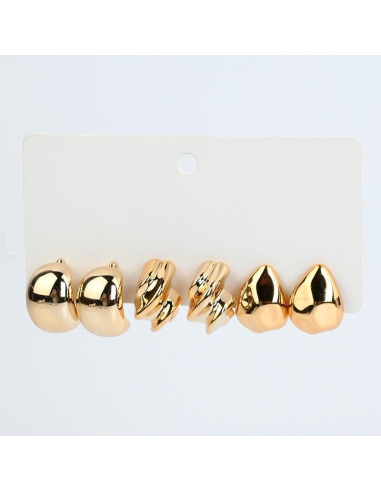 Set x3 Aros Golden Textures