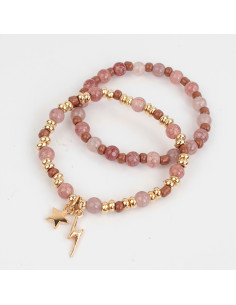 Set Pulseras Strike Charms