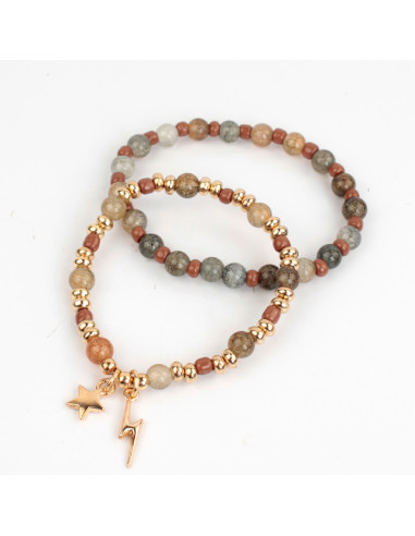 Set Pulseras Strike Charms