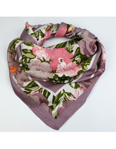 Pañuelo XXL New Roses Lilac | Venta mayorista – Infinita