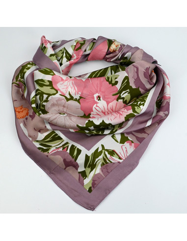 Pañuelo XXL New Roses Lilac | Venta mayorista – Infinita