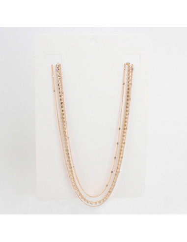 Collar de Strass Glam Shine Gold