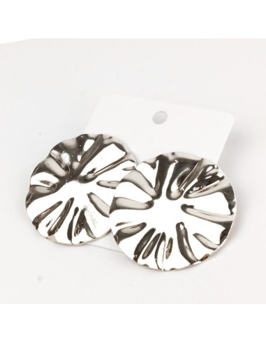 Aro Silver Hammered Medal