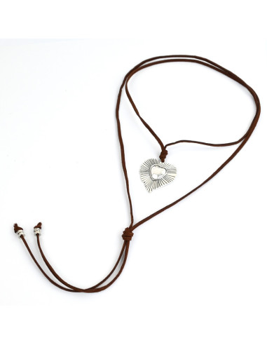 Collar Corbatero Ruby Heart