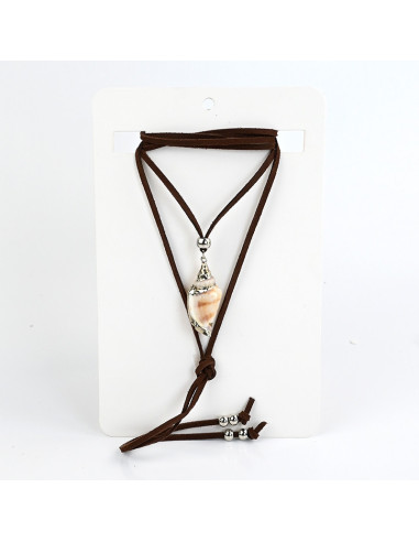 Collar de Gamuza Sea Snail