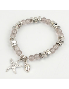 Pulsera Elástica Coral