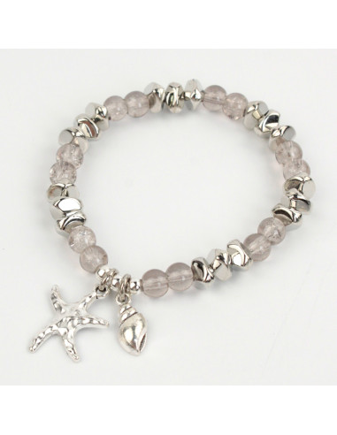 Pulsera Elástica Coral