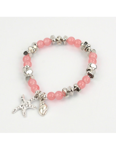 Pulsera Elástica Coral