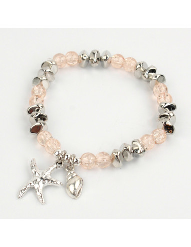 Pulsera Elástica Coral