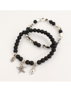 Set Pulseras Volcanic Colors