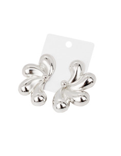 Aros Twisted Silver | Venta mayorista – Infinita