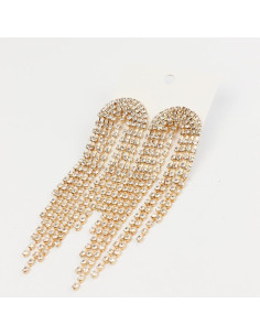 Aro de Strass Golden Curve