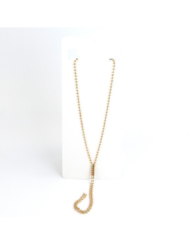 Collar Corbatero Glam Gold