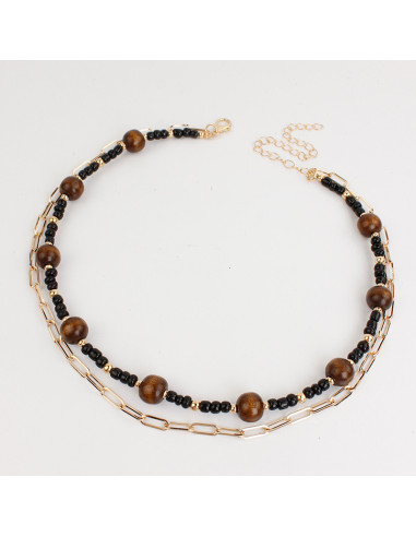 Collar Duo Wood