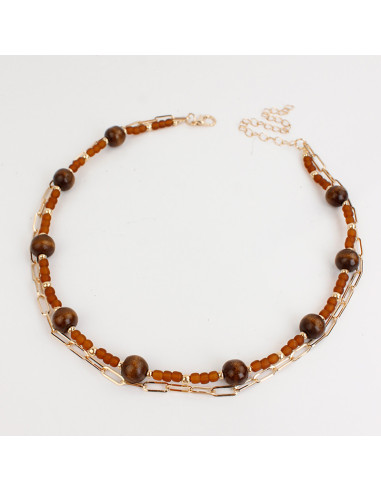 Collar Duo Wood