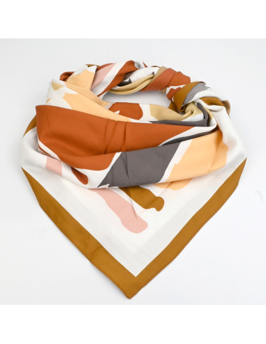 Pañuelo XXL Abstrac Terra