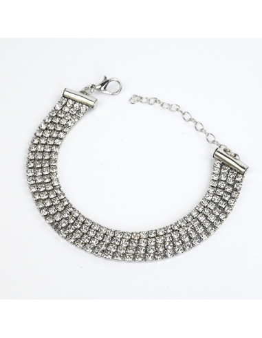 Pulsera de Strass Glam Four