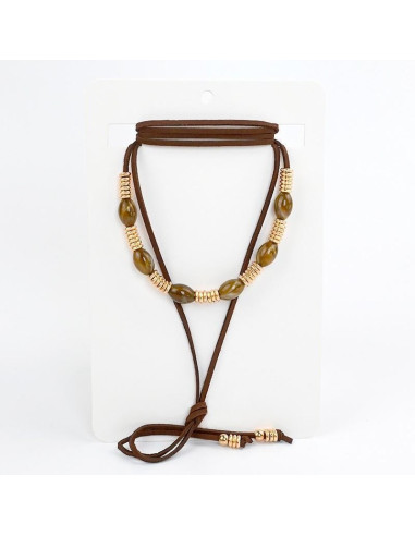 Collar de Gamuza Trendy Color Full