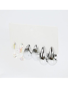 Set x3 Aros Distincts Drops