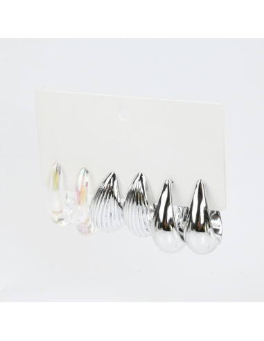 Set x3 Aros Distincts Drops