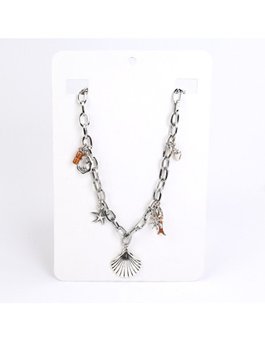 Collar Multicharms Ocean Colors