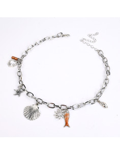 Collar Multicharms Ocean Colors